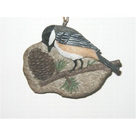 SONGBIRD ESSENTIALS Chickadee Pine Cone Ornament SEFWC150
